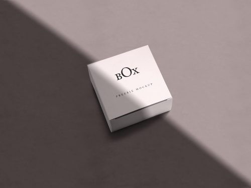 Square Box Mockups