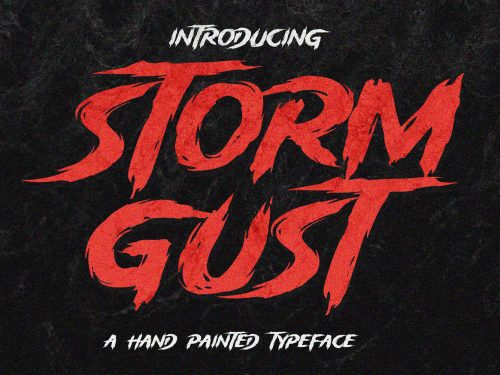 Storm Gust Free Font