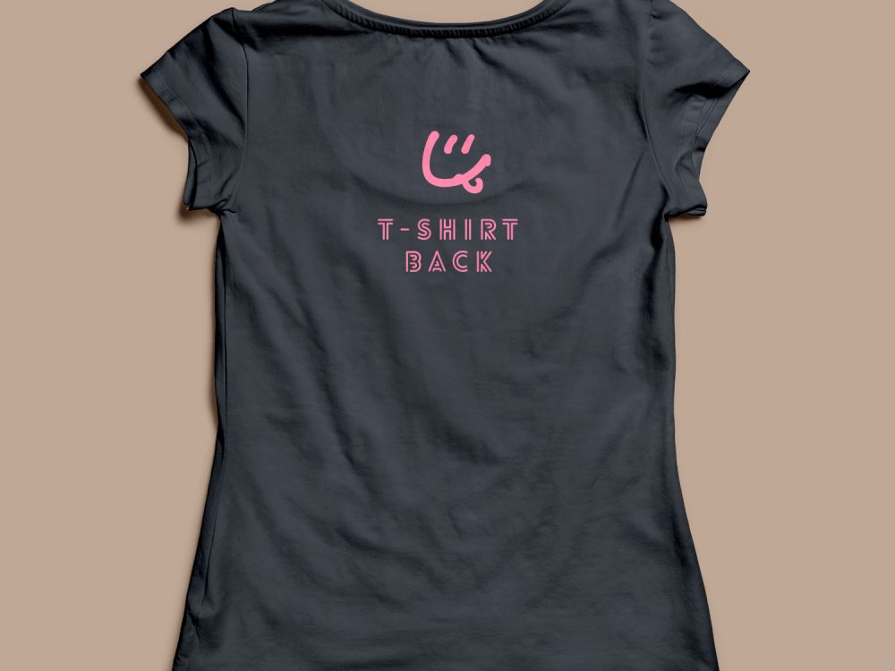 Woman T-Shirt Mockup PSD