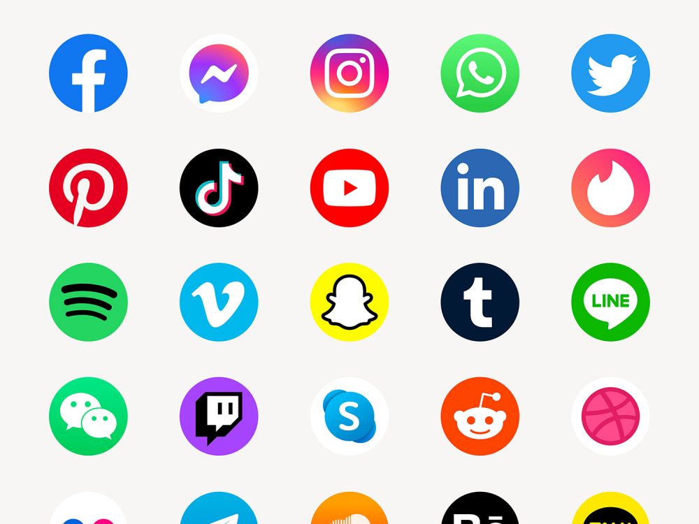 Free Social Media Vector Icons