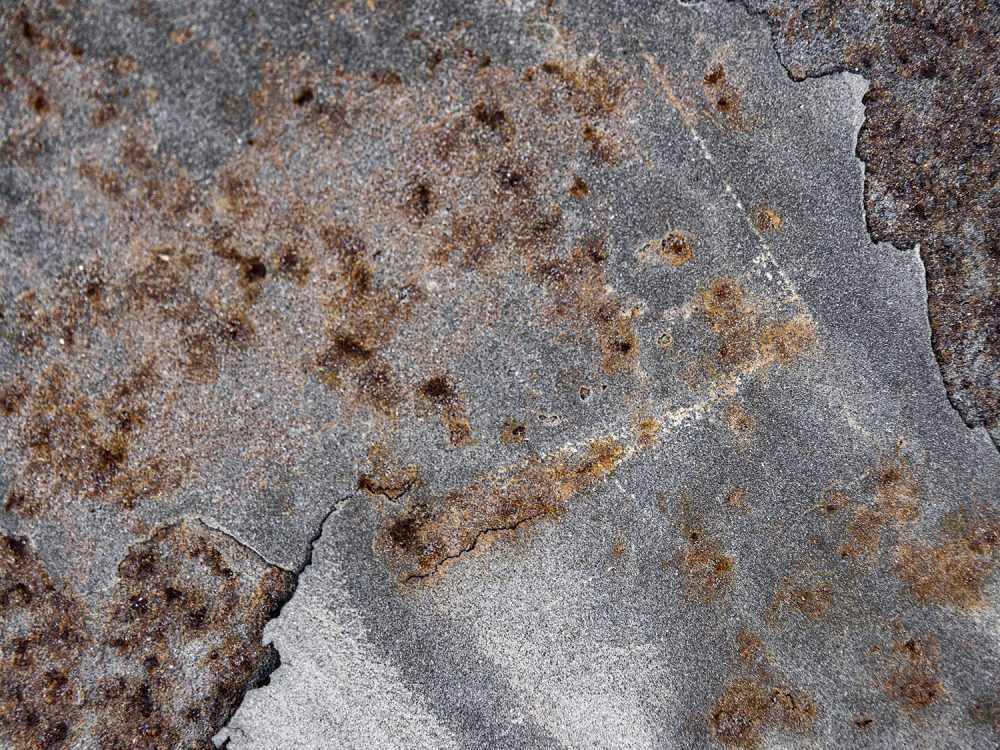 Abstract Metallic Surface Texture