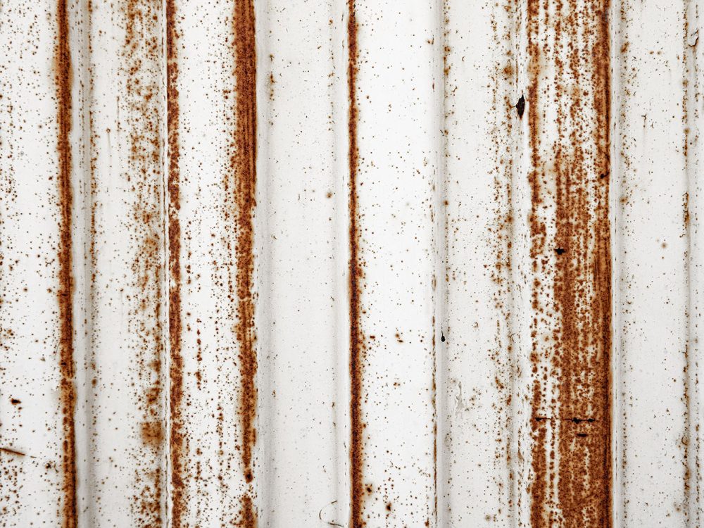 Abstract Metallic Surface Texture