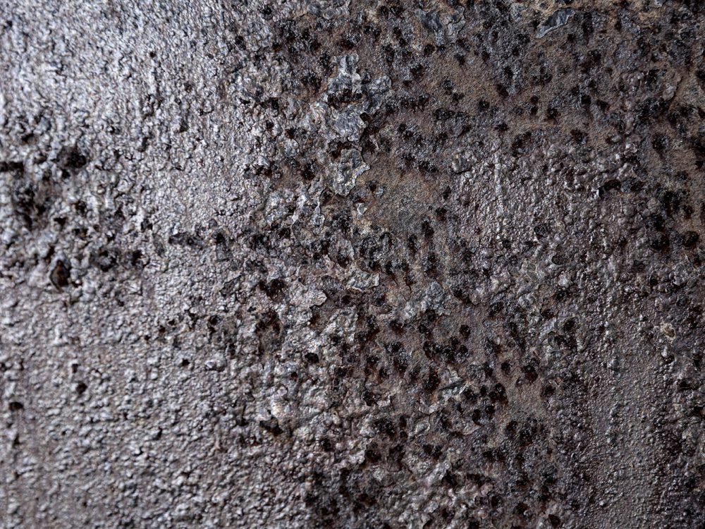 Abstract Metallic Surface Texture