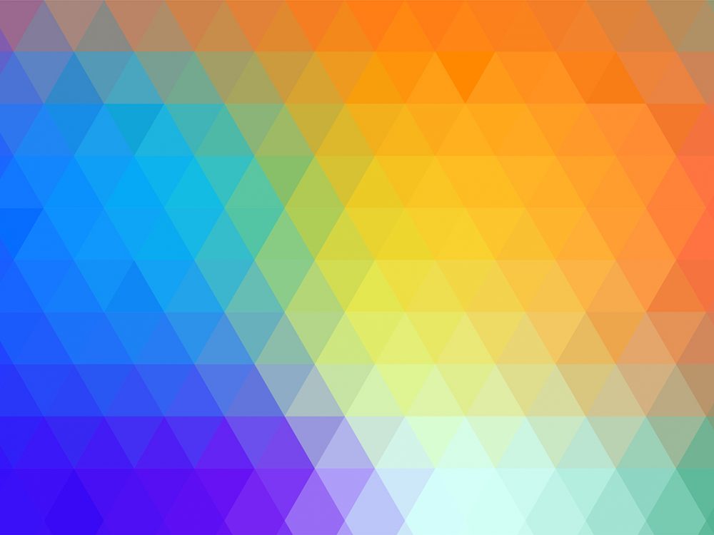 Abstract Triangle Pattern