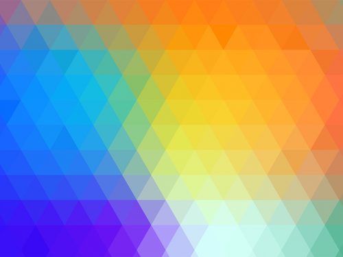 Abstract Triangle Pattern