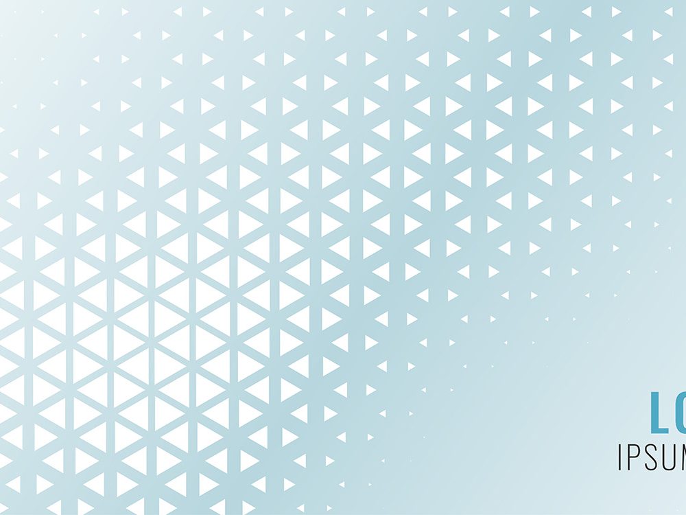 Abstract Triangle Pattern