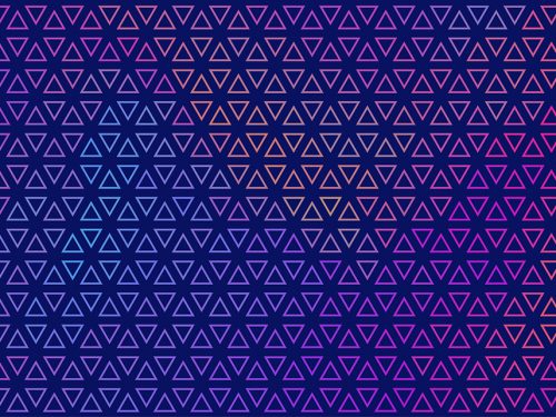 Abstract Triangle Pattern