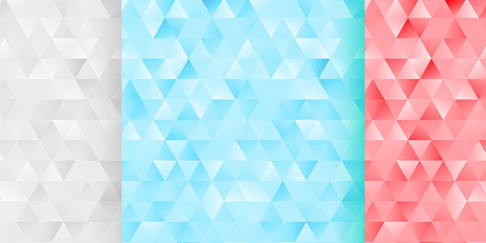 Abstract Triangle Pattern