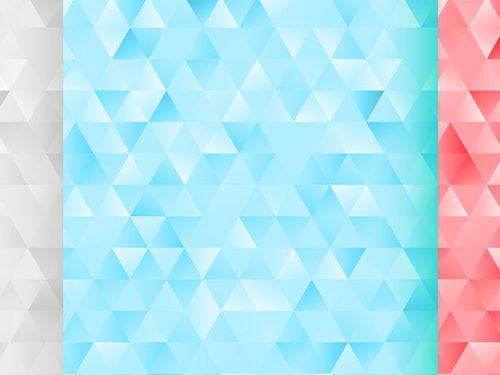 Abstract Triangle Pattern