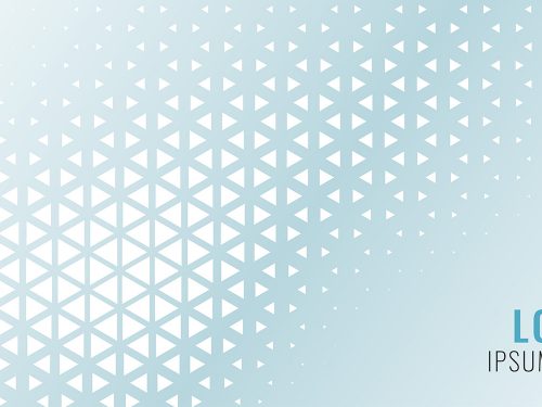 Abstract Triangle Pattern