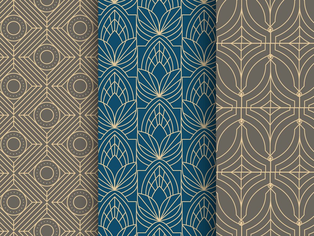 Art Deco Vintage Patterns