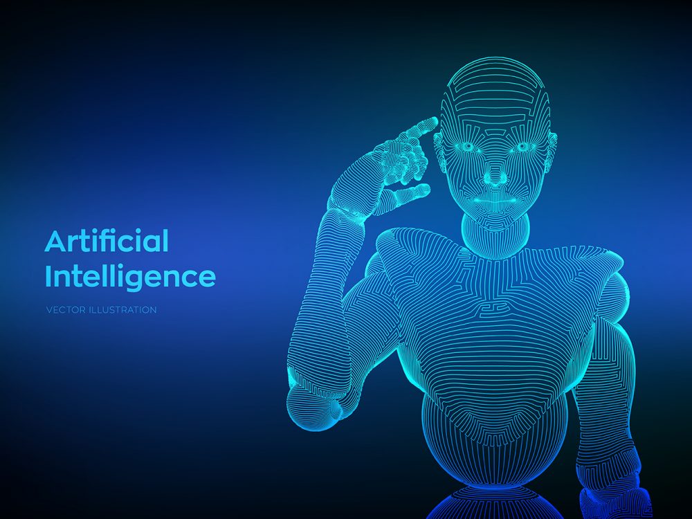 Artificial Intelligence Concept Background