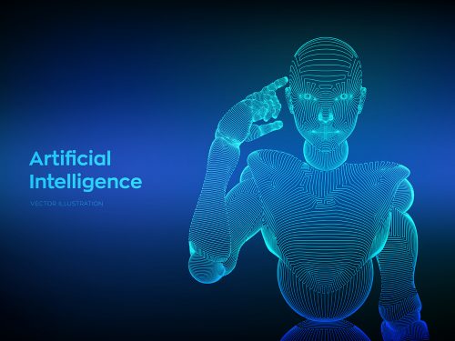 Artificial Intelligence Concept Background