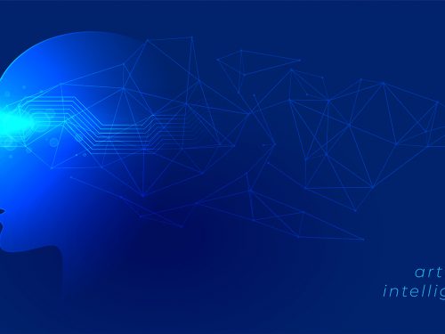 Artificial Intelligence Concept Background