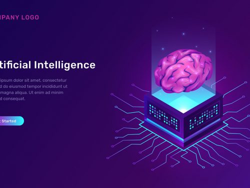 Artificial Intelligence Concept Background