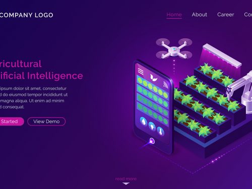 Artificial Intelligence Concept Background