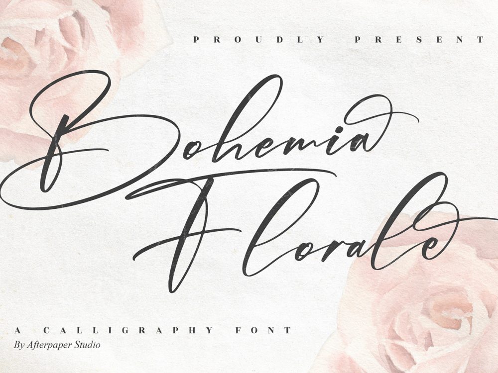 Bohemia Florale Free Font