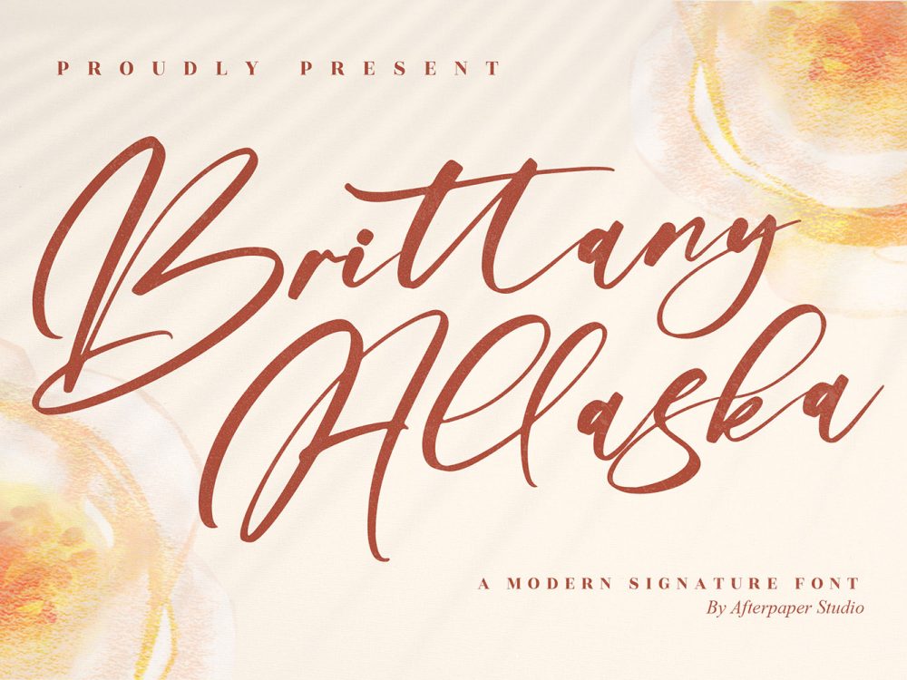 Brittany Allaska Free Font
