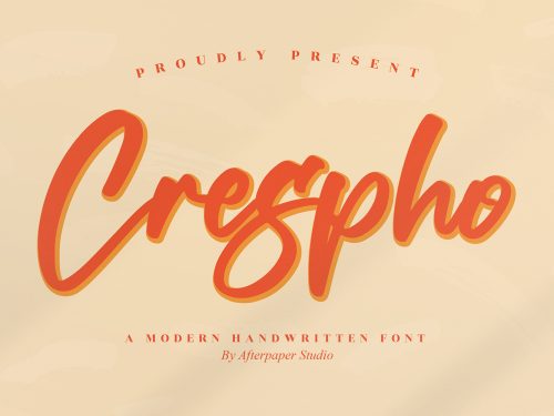 Crespho Free Font