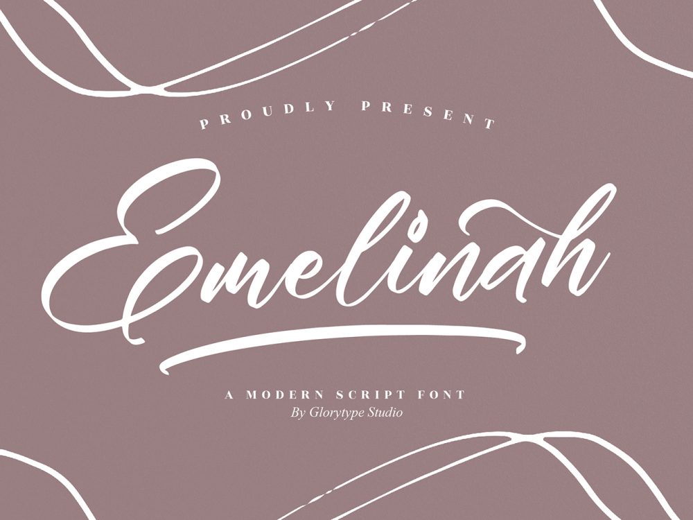 Emelinah Free Font