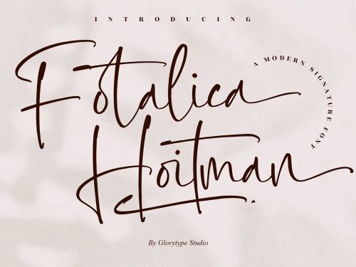 Fotalica Hoitman Free Font