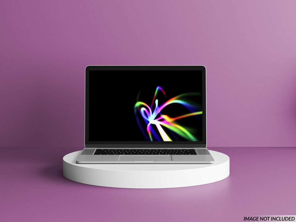 Free Apple MacBook Mockup