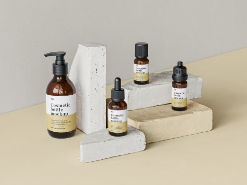 Free Aromatherapy Line Mockup