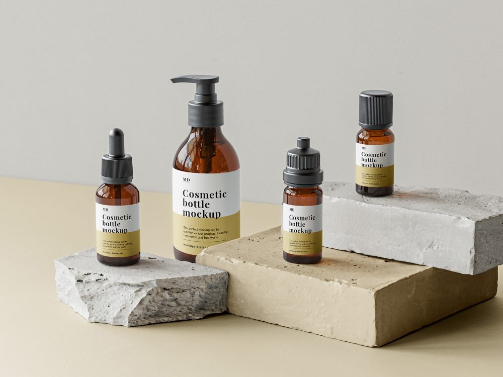 Free Aromatherapy Line Mockup