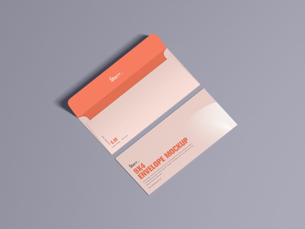 Free Envelope Mockup PSD