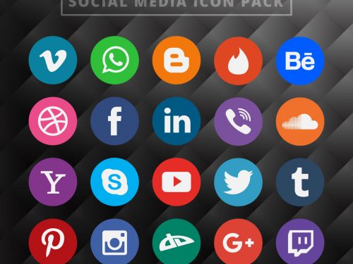 Free Social Media Vector Icons