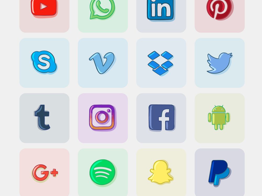 Free Social Media Vector Icons
