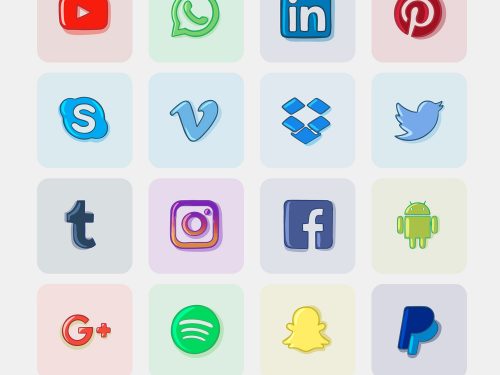 Free Social Media Vector Icons