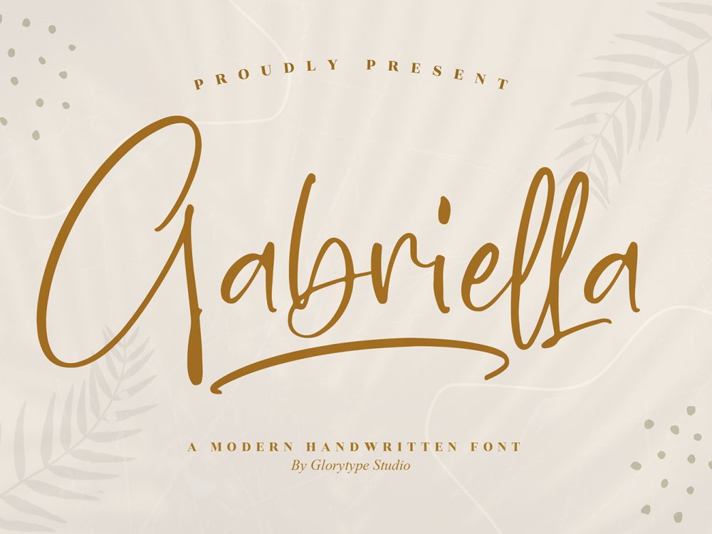 Gabriella Free Font