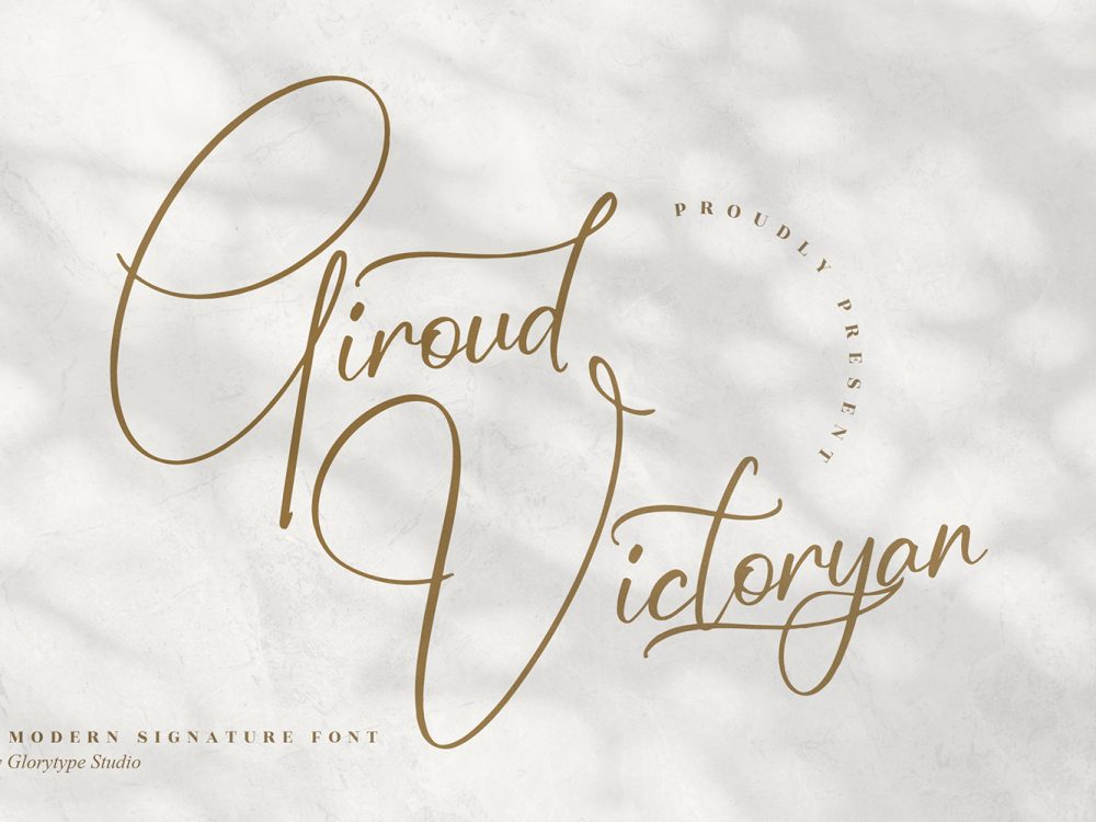 Giroud Victoryan Free Font