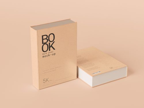 Hardcover Book Free Mockup
