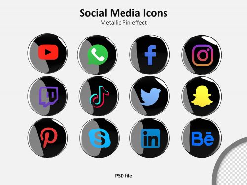 Free Social Media Vector Icons