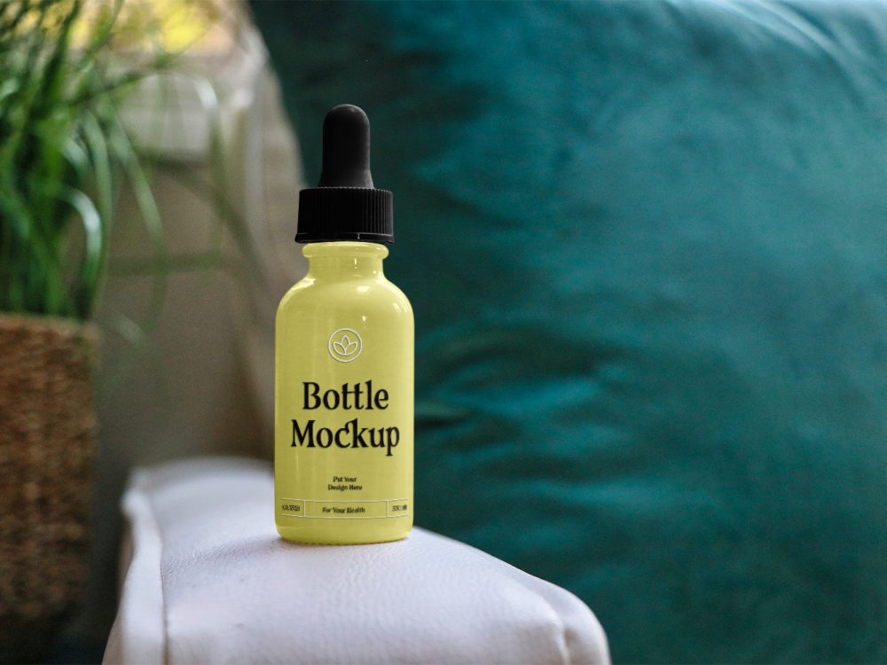 Medicine Mini Bottle Mockup