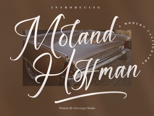 Moland Hoffman Free Font