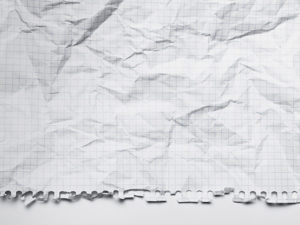 Old Wrinkled Paper Texture