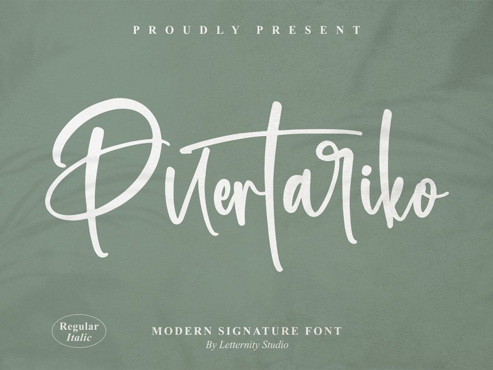 Puertariko Free Font