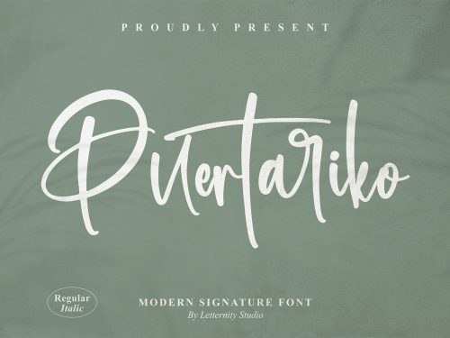 Puertariko Free Font