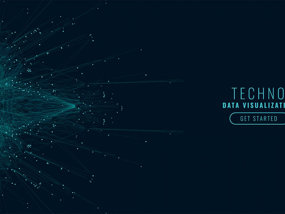 Science Digital Big Data Technology Background