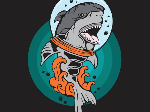 Shark Free Vector Illustration