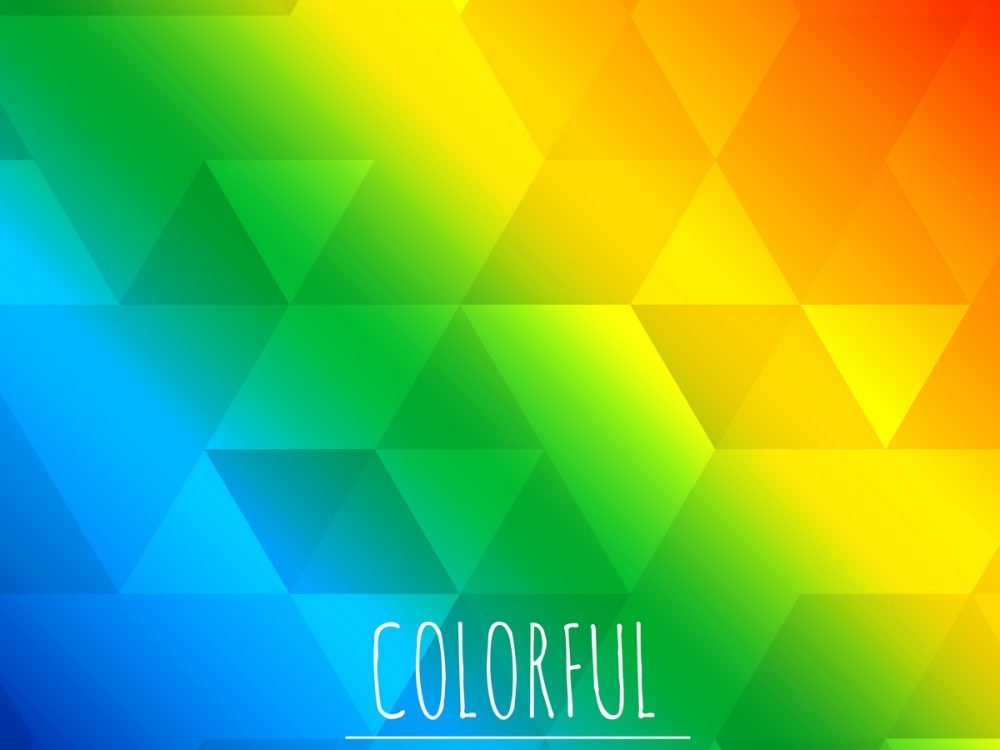 Triangle Shapes Free Background