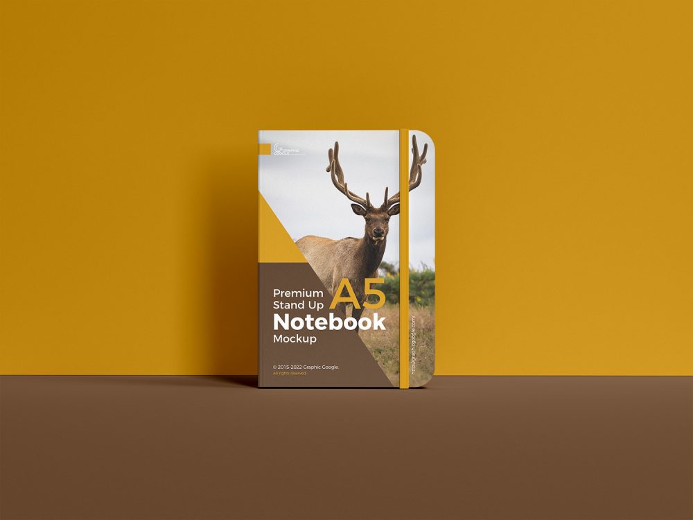 A5 Notebook Mockup