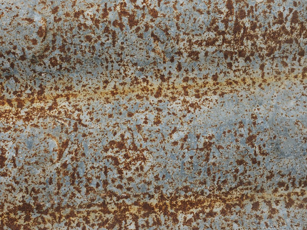 Abstract Metallic Surface Texture