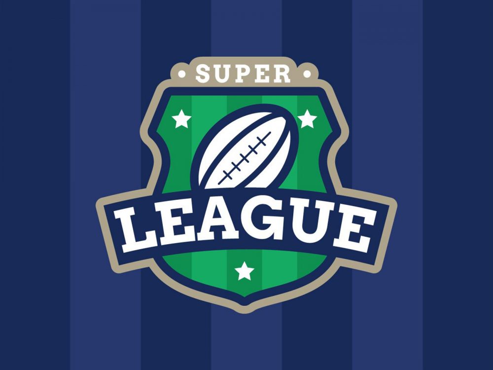 American Super League Emblem Free Vector Illustration
