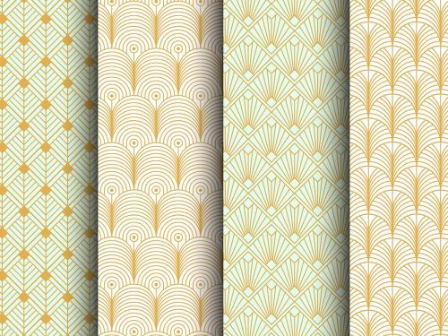 Art Deco Vintage Patterns