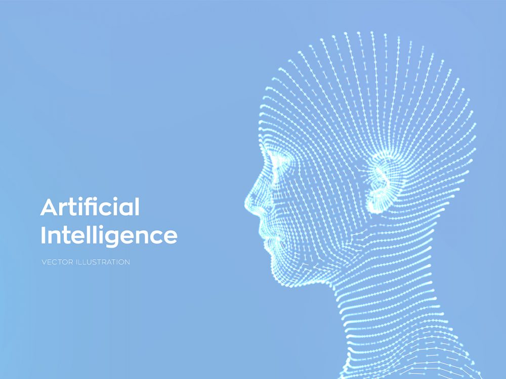 Artificial Intelligence Concept Background