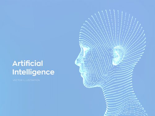Artificial Intelligence Concept Background